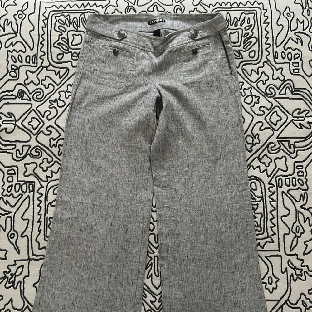 Express flared dress pants